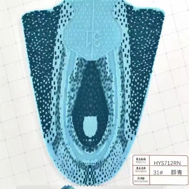 3D Breathable Sandwich Air Mesh Fabric Upper For Sneakers Walking Shoes Upper