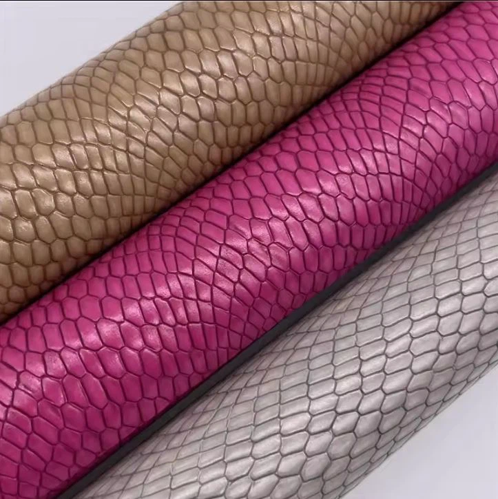 Embossed PU Faux Leather Fabric For Bags Shoes