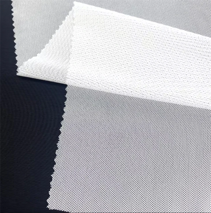 Soft Hand Fedl Nylon Spandex Stretch Power Tulle Sublimation Fabric For Women Tuelle Dress Underwear